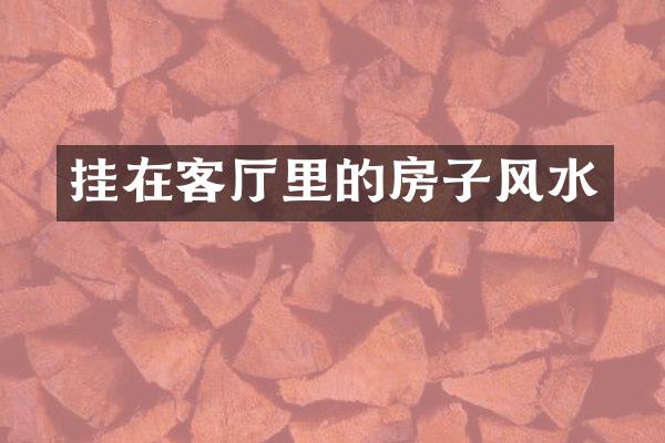 挂在客厅里的房子风水