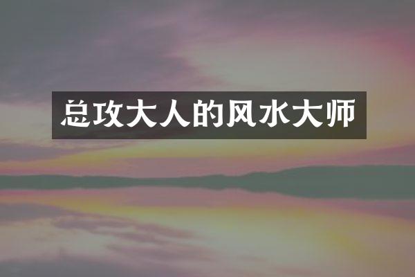 总攻大人的风水大师