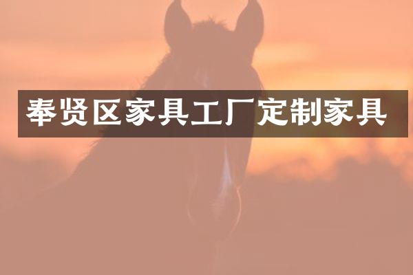奉贤区家具工厂定制家具