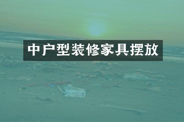 中户型装修家具摆放