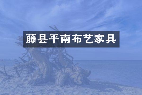 藤县平南布艺家具