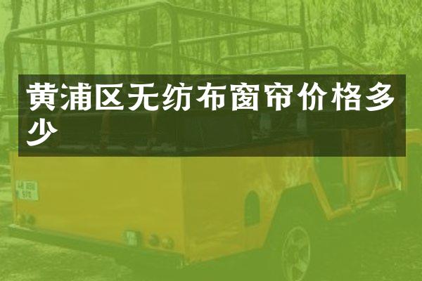 黄浦区无纺布窗帘价格多少