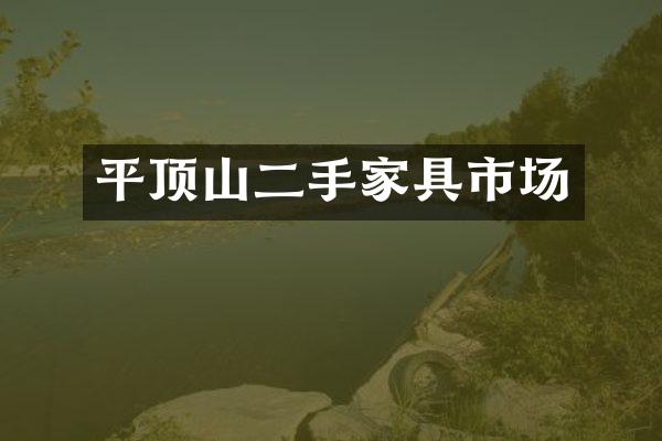 平顶山二手家具市场