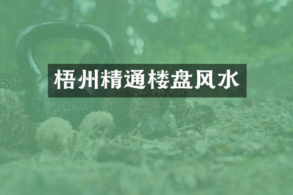 梧州精通楼盘风水