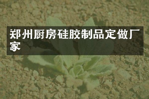 郑州厨房硅胶制品定做厂家
