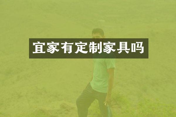 宜家有定制家具吗