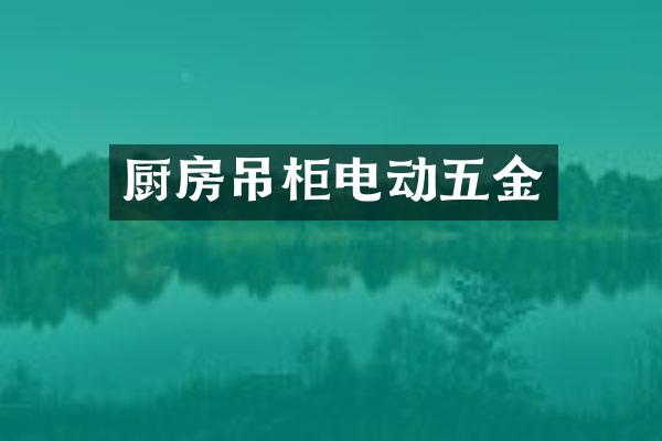 厨房吊柜电动五金