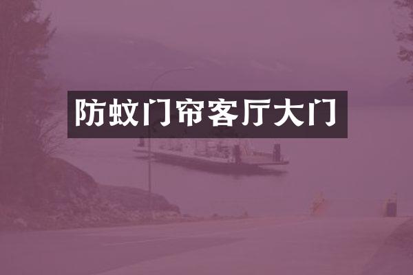 防蚊门帘客厅大门