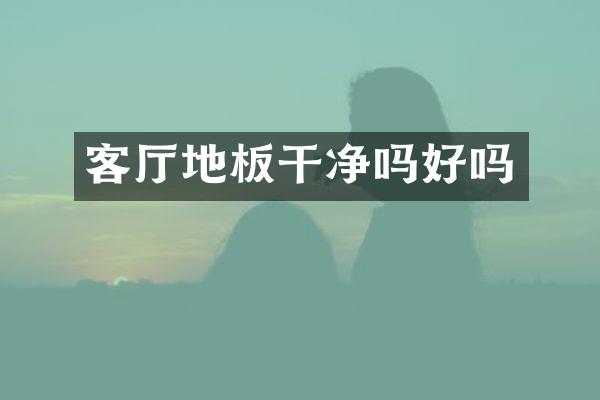 客厅地板干净吗好吗