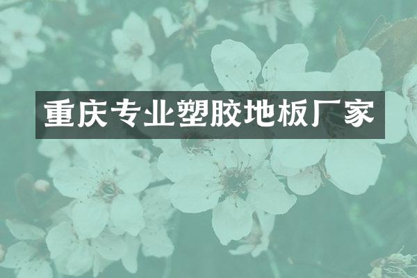 重庆专业塑胶地板厂家