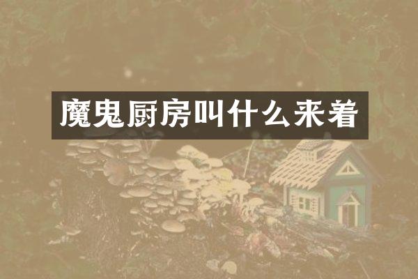 魔鬼厨房叫什么来着