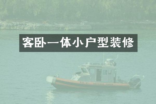 客卧一体小户型装修