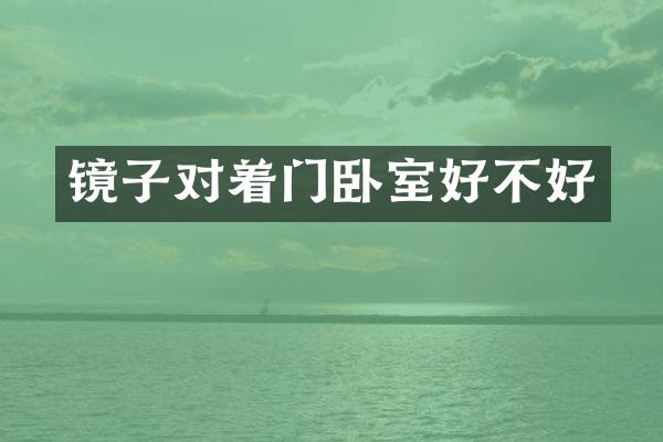 镜子对着门卧室好不好
