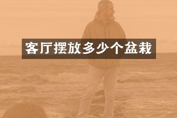 客厅摆放多少个盆栽