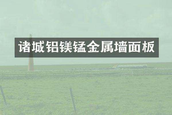 诸城铝镁锰金属墙面板