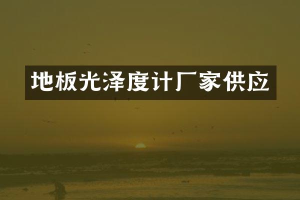 地板光泽度计厂家供应