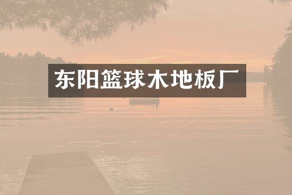 东阳篮球木地板厂