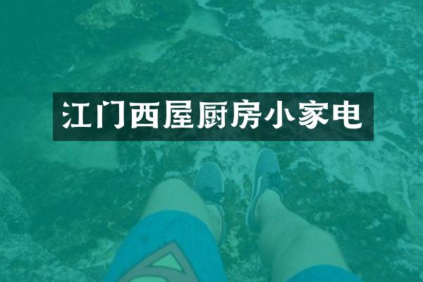 江门西屋厨房小家电