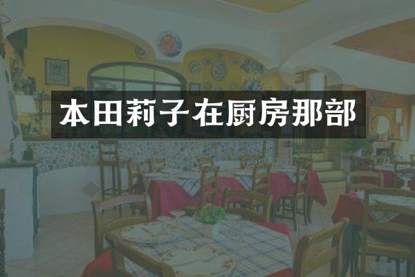 本田莉子在厨房那部