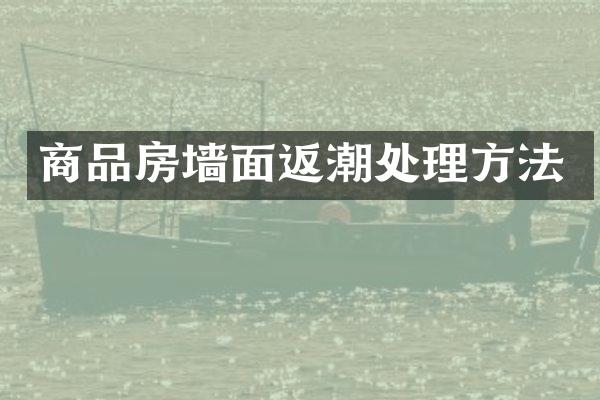 商品房墙面返潮处理方法