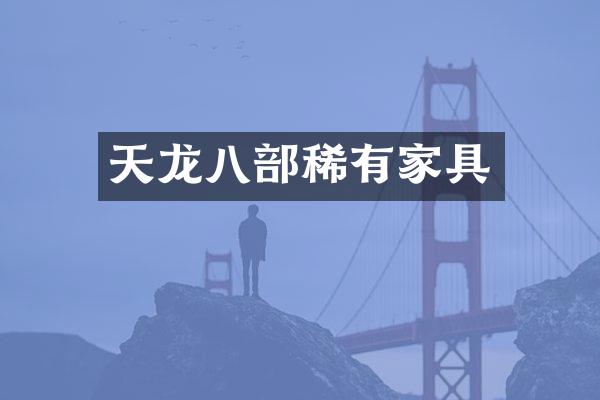 天龙八部稀有家具