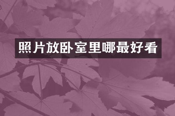照片放卧室里哪最好看