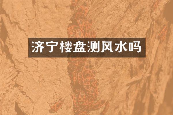 济宁楼盘测风水吗