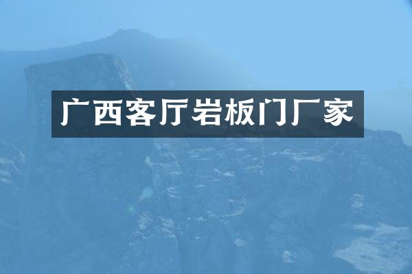 广西客厅岩板门厂家