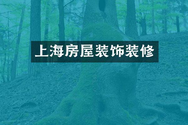 上海房屋装饰装修
