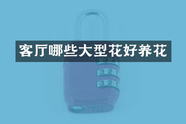 客厅哪些大型花好养花