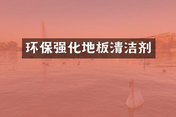 环保强化地板清洁剂