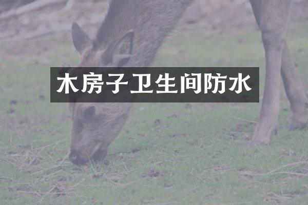 木房子卫生间防水
