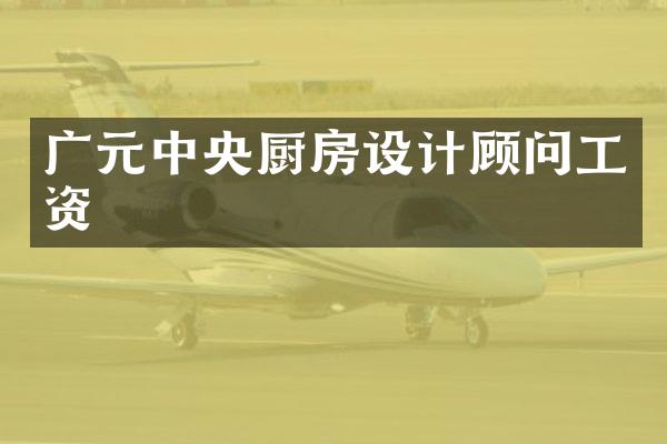 广元中央厨房设计顾问工资