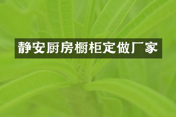 静安厨房橱柜定做厂家