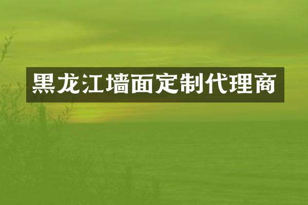 黑龙江墙面定制代理商