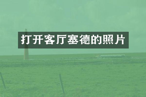 打开客厅塞德的照片