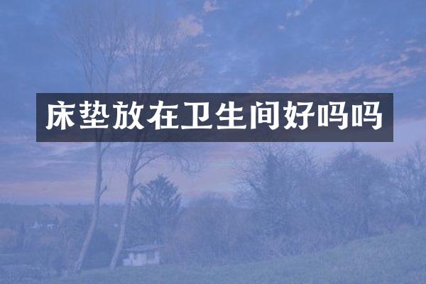 床垫放在卫生间好吗吗