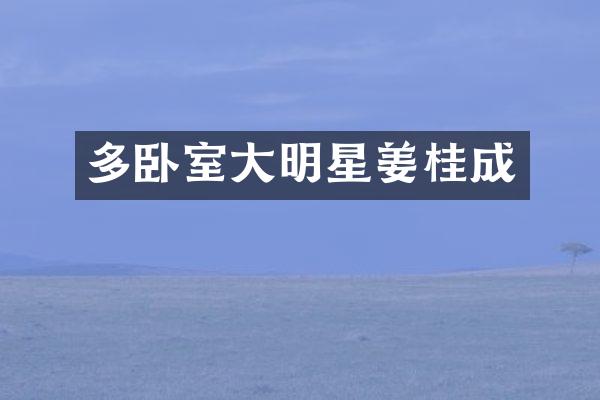 多卧室大明星姜桂成