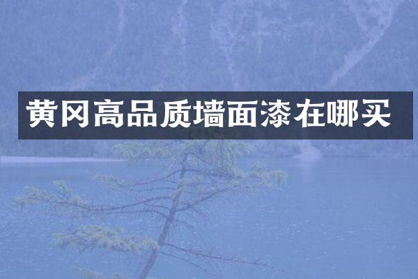 黄冈高品质墙面漆在哪买