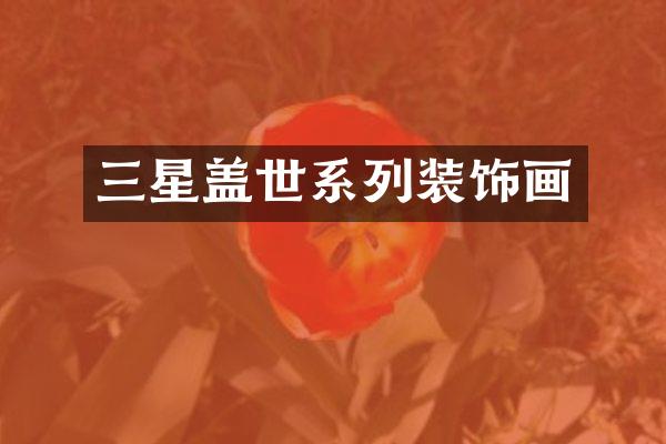 三星盖世系列装饰画
