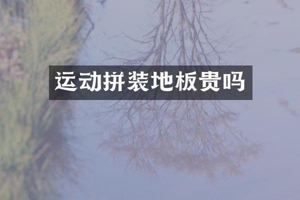 运动拼装地板贵吗