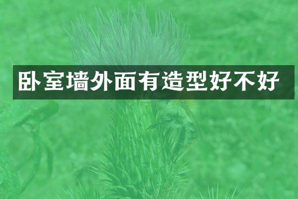 卧室墙外面有造型好不好