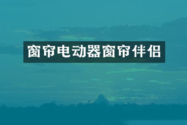窗帘电动器窗帘伴侣