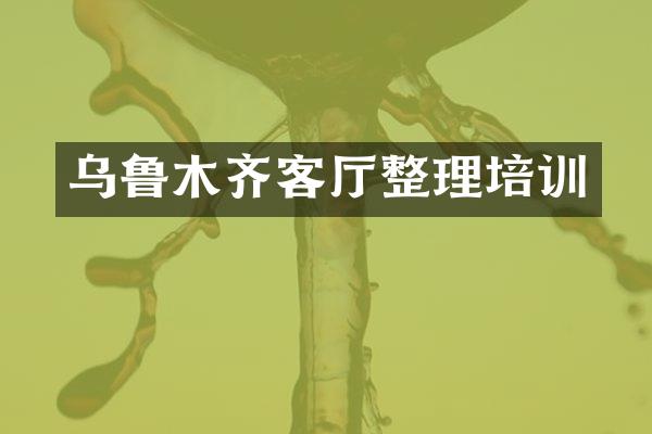 乌鲁木齐客厅整理培训