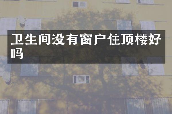 卫生间没有窗户住顶楼好吗
