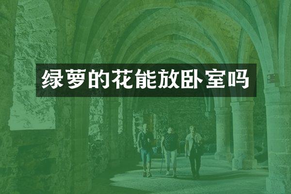 绿萝的花能放卧室吗
