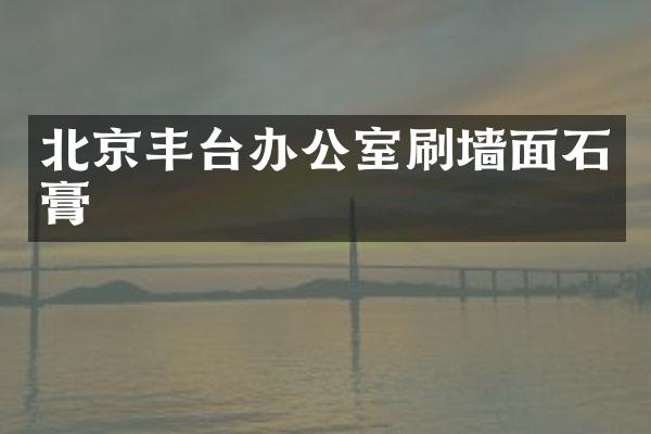 北京丰台办公室刷墙面石膏