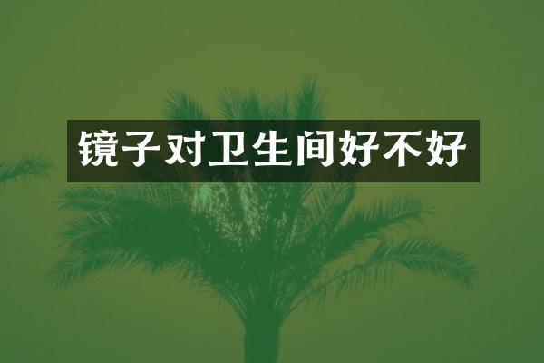 镜子对卫生间好不好