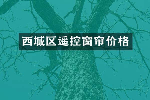 西城区遥控窗帘价格