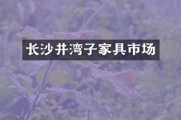 长沙井湾子家具市场